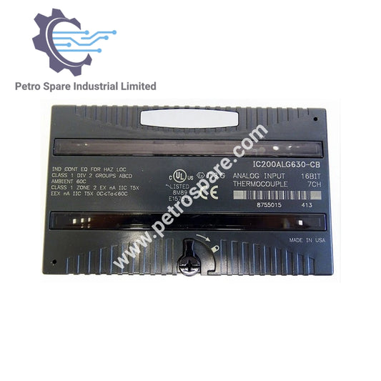 IC200ALG630 GE Fanuc Input Analog 16 Bit Termokopel 7 Saluran