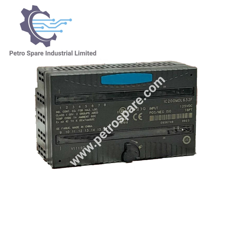 Module d'entrée discrète 16 points IC200MDL632 GE Fanuc
