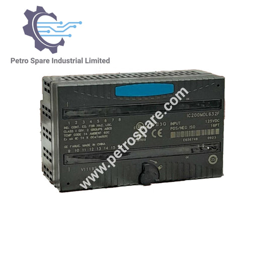 16-Point IC200MDL632 Discrete Input Module GE Fanuc