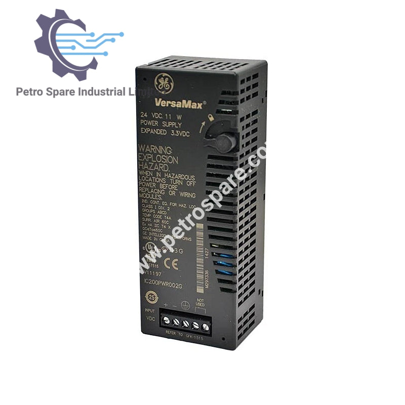 IC200PWR002G | GE Fanuc Versamax | Unidade de Fonte de Alimentação