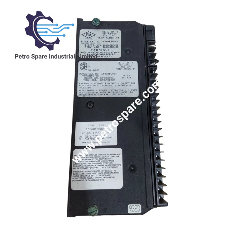 GE Fanuc | Genius I-O Giriş/Çıxış Bloku | IC660BBD023