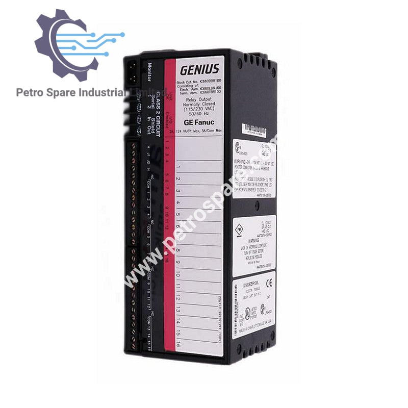 IC660BBR100 | GE Fanuc | Блок релейного выхода