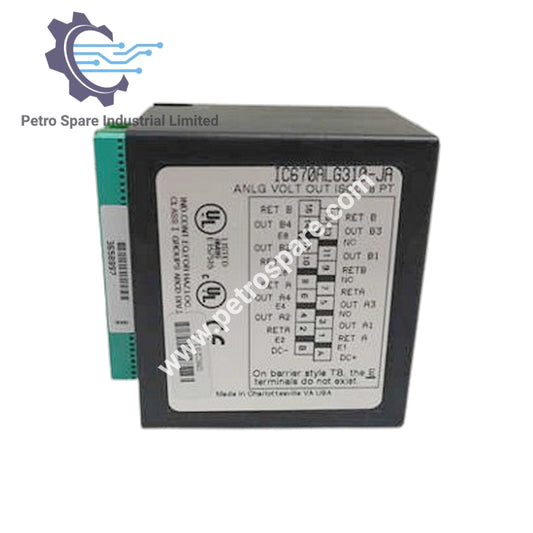 IC670ALG310 Módulo de Salida Analógica Aislada GE Fanuc