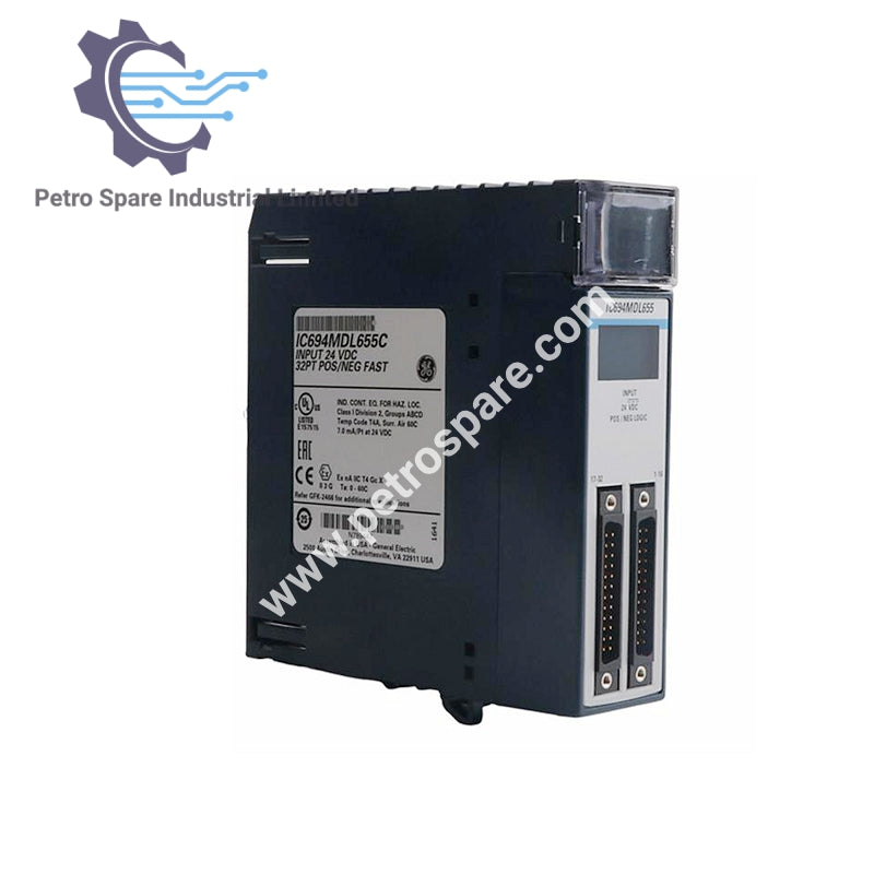 GE Fanuc IC694MDL655 Positive/Negative Logic Discrete Input Module