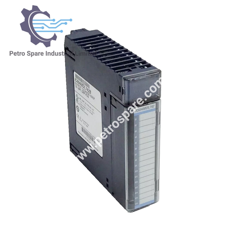 IC694MDL742 Modul Output Logika Positif GE Fanuc 12/24VDC