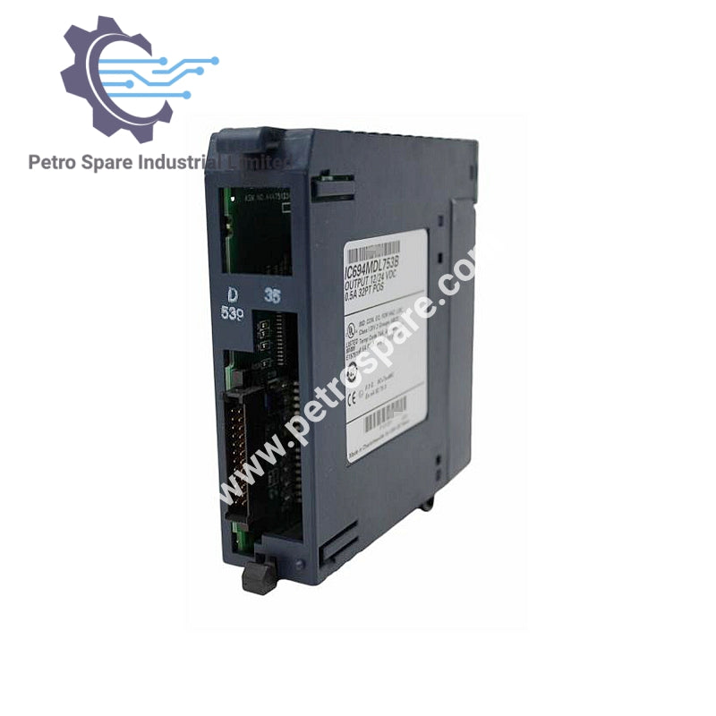 GE Fanuc IC694MDL753 High-Density Positive Logic Discrete Output Module