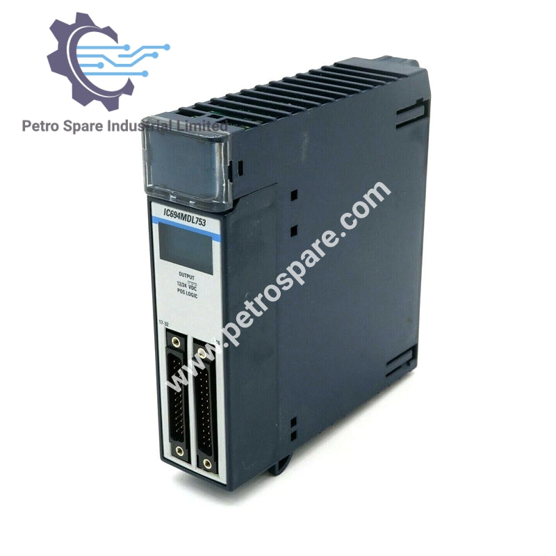 GE Fanuc IC694MDL753 High-Density Positive Logic Discrete Output Module