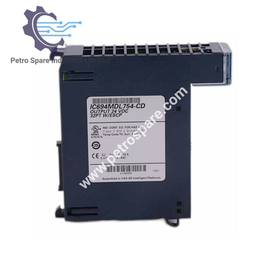 Module de sortie discrète logique positive IC694MDL754 GE Fanuc