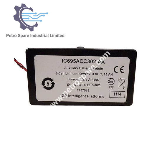 PACSystems IC695ACC302 GE Fanuc Auxiliary Smart Battery Module