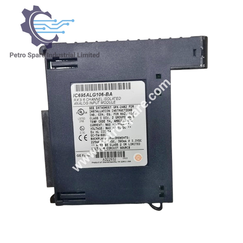 IC695ALG106 | GE Fanuc | Módulo de Entrada Analógica Isolada