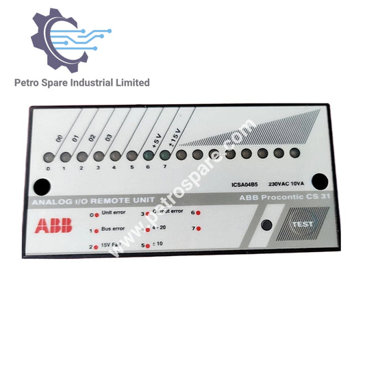 ABB ICSA04B5 FPR3341501R1042 Analog Output,12Bit