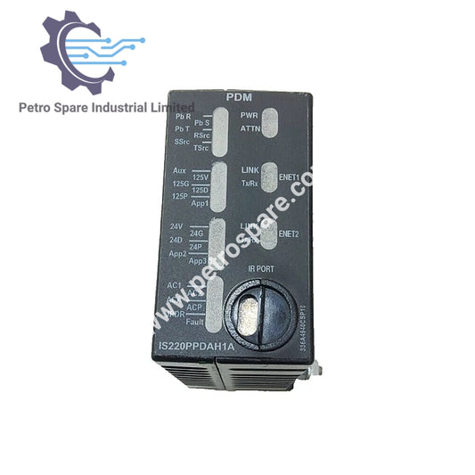 GE IS220PPDAH1A | Power Distribution System Feedback Unit