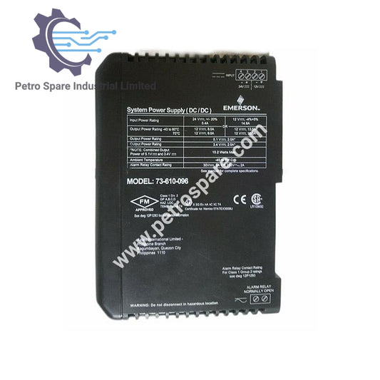 KJ1501X1-BC3 Emerson DeltaV Sistem Bekalan Kuasa DC Berganda