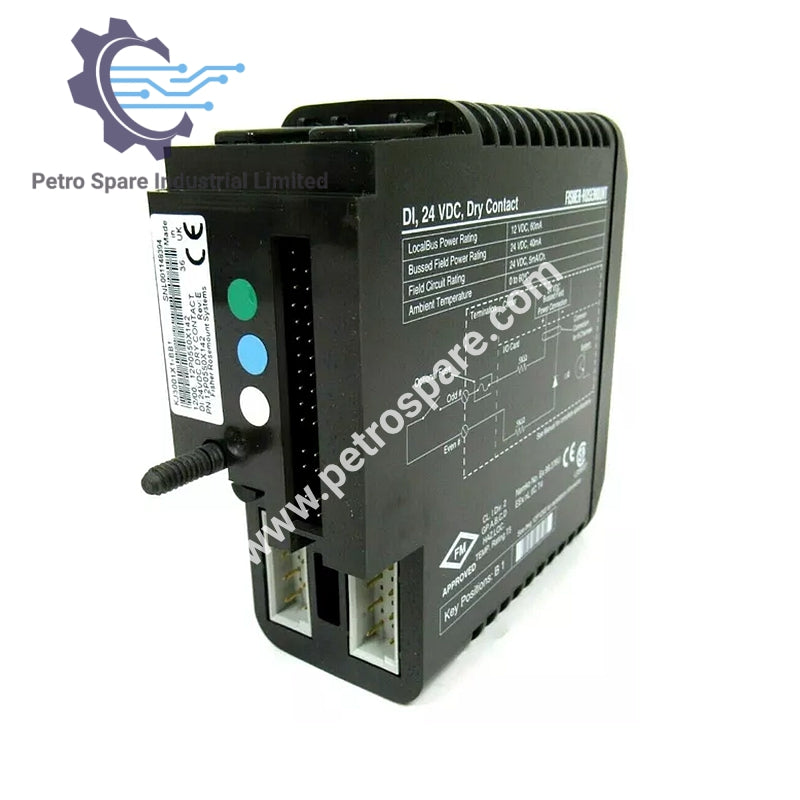 KJ3001X1-BB1 | Emerson | DI, 8-Saluran, 24 VDC, Kad Sentuhan Kering