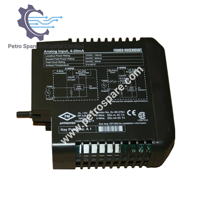 KJ3002X1-BC1 | Module d'entrée analogique Emerson DeltaV