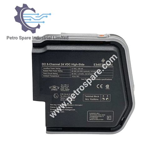 Emerson KJ3202X1-BK1 | S-Series DO 8-Channel 24 VDC High-Side Card