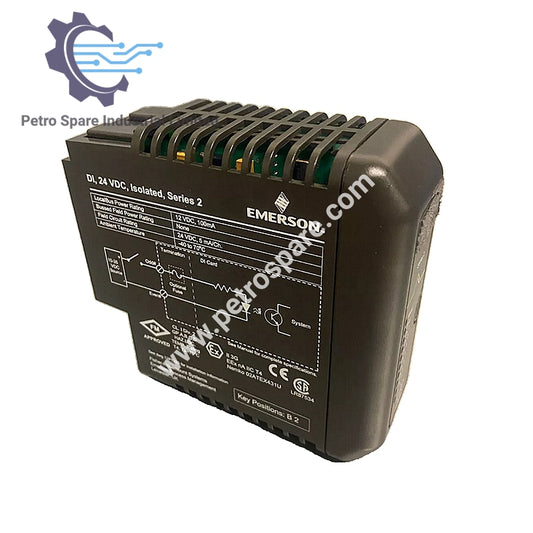 KJ3206X1-BA1 - امرسون DI 8-کاناله 24 VDC ایزوله شده