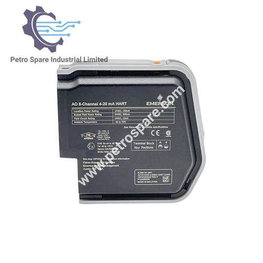 Emerson KJ3221X1-BK1 DeltaV Analog Output Module