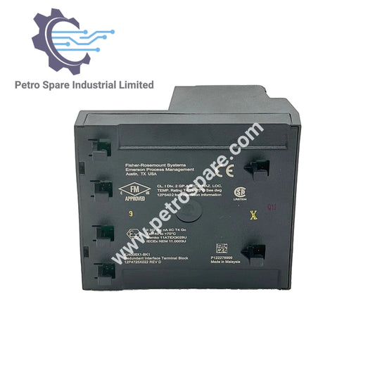 KJ4006X1-BK1 Redundant Interface Terminal Block - Emerson