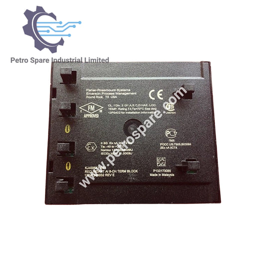 KJ4006X1-BS1 | Emerson Redundant AI 8-Channel Terminal Block