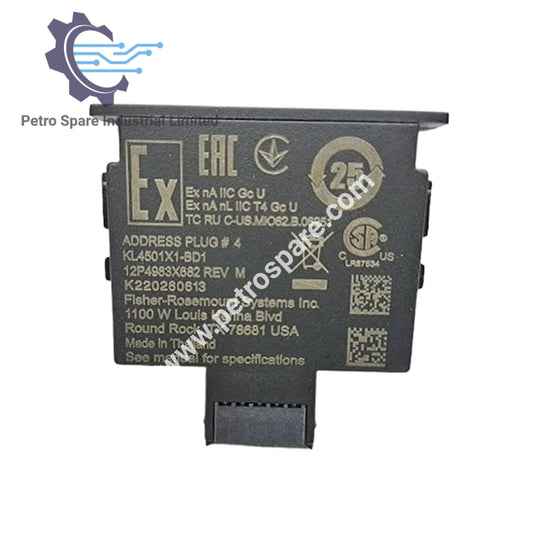 CHARM Address Plug KL4501X1-BD1 | Emerson Fisher-Rosemount