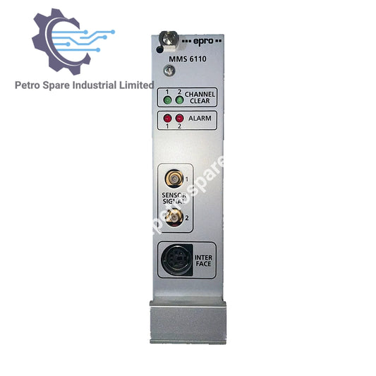 MMS 6110 - Epro | Monitor Getaran Poros Saluran Ganda MMS6110