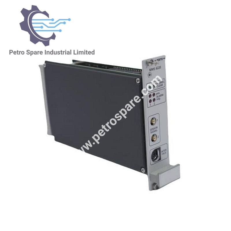 Emerson Epro MMS 6220 Monitor de Excentricidad de Doble Canal MMS6220