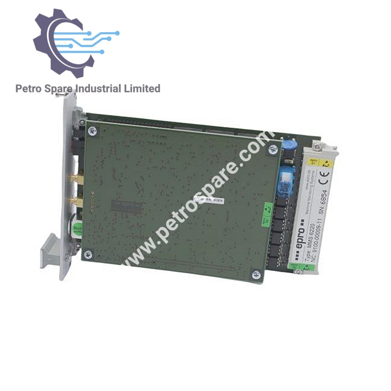 Emerson Epro MMS 6220 Monitor de Excentricidad de Doble Canal MMS6220