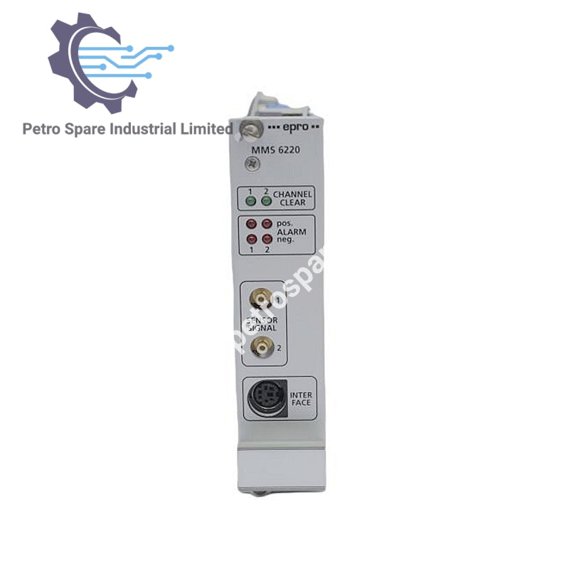 Emerson Epro MMS 6220 Monitor de Excentricidad de Doble Canal MMS6220