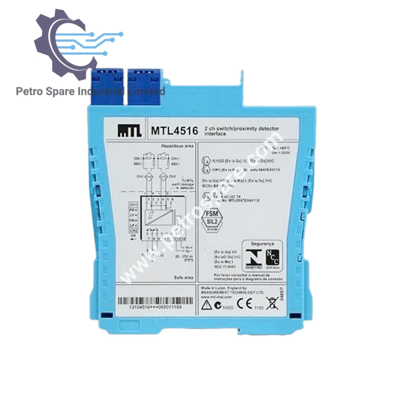 MTL4516 Switch / Proximity Detector Interface - MTL Eaton