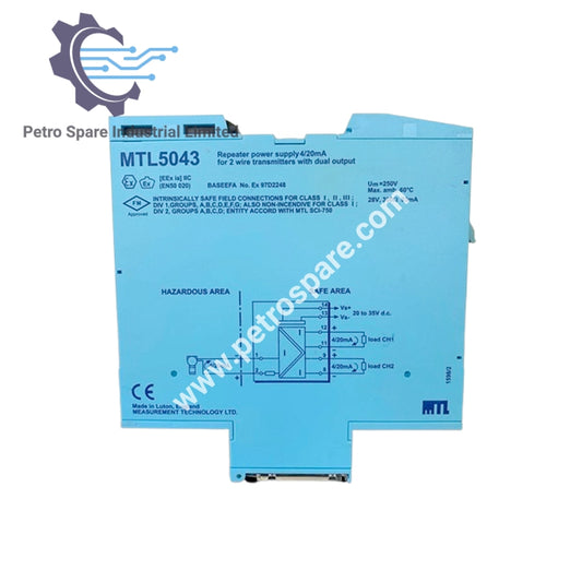 MTL | MTL5043 | MTL 5043 Repeater Power Supply,4/20mA