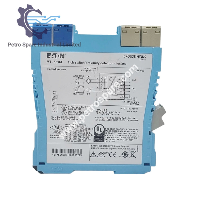 MTL5516C | Eaton MTL | Switch/ Proximity Detector Interface