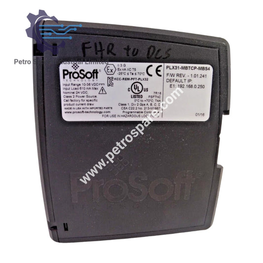 Modbus TCP/IP - Modbus soros átjáró ProSoft PLX31-MBTCP-MBS4