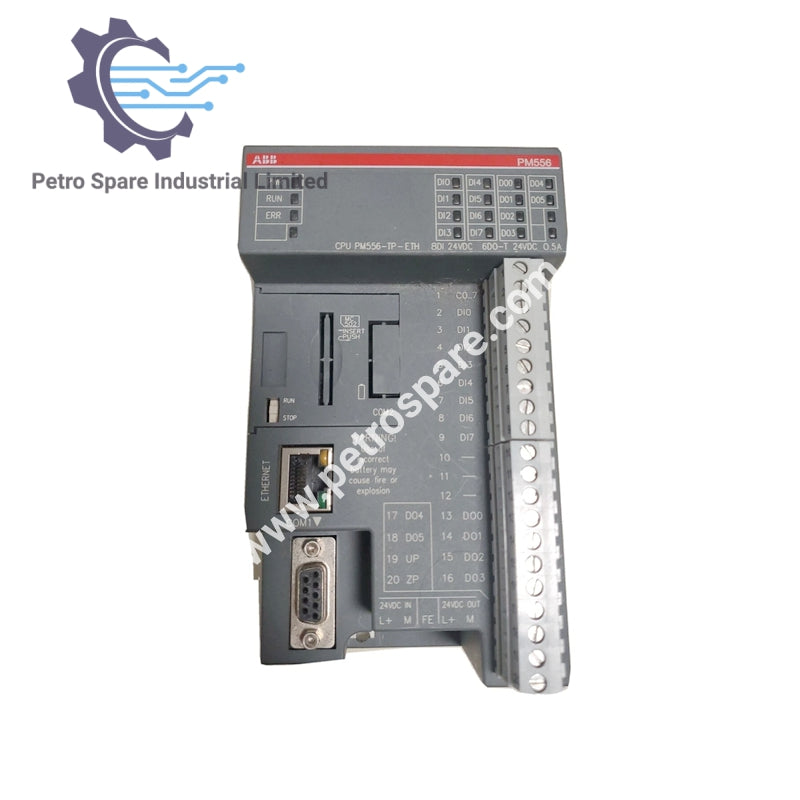PM556-TP-ETH ABB | 3ABD00034186 کنترلکننده منطق برنامهریزی AC500
