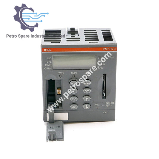 ABB PM5670-2ETH Processor Module 1SAP151000R0278 Memory 160MB