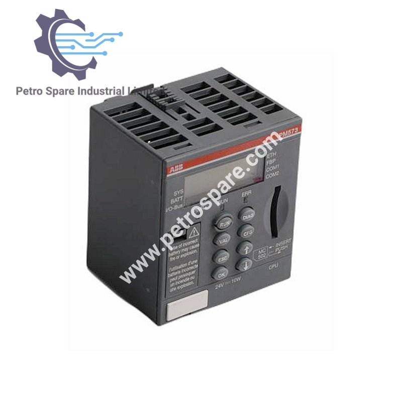 PM573-ETH | ABB - Módulo Processador AC500 | Memória 512kB
