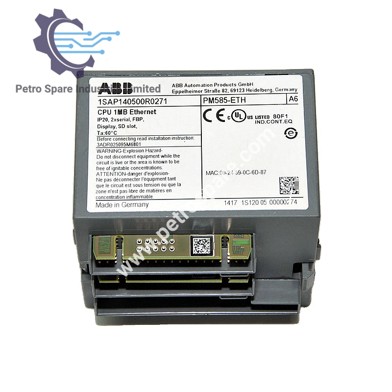 ABB PM585-ETH Processor Module 1SAP140500R0271