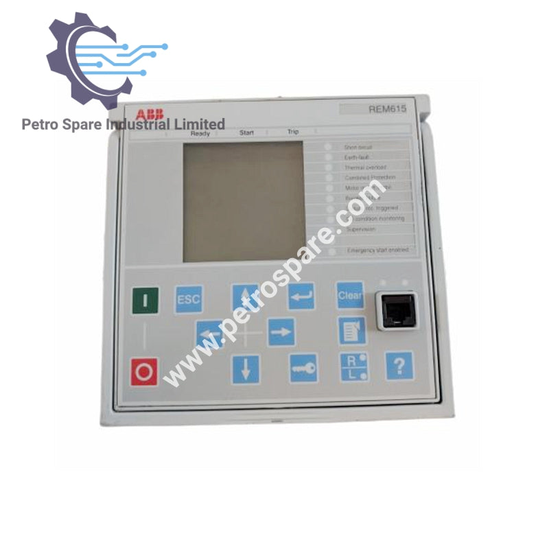 ABB Relay REM615 - Mühərrik Qorunması və İdarəetmə