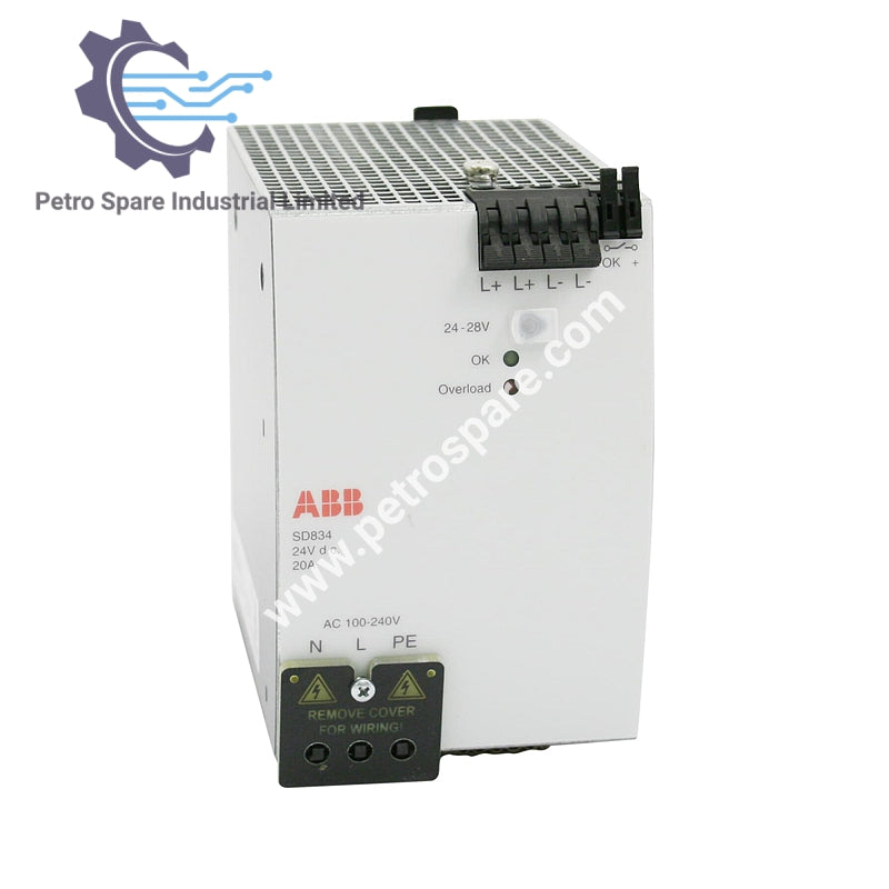 SD834 3BSC610067R1 ABB | Fonte de Alimentação, 20A