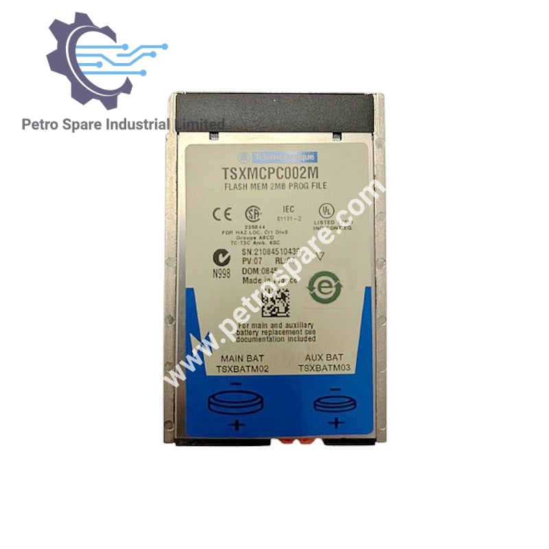 Extensão de Memória Flash EPROM e SRAM Schneider TSXMCPC002M