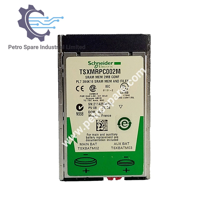 Schneider TSXMRPC002M Configurable SRAM Application Memory Extension