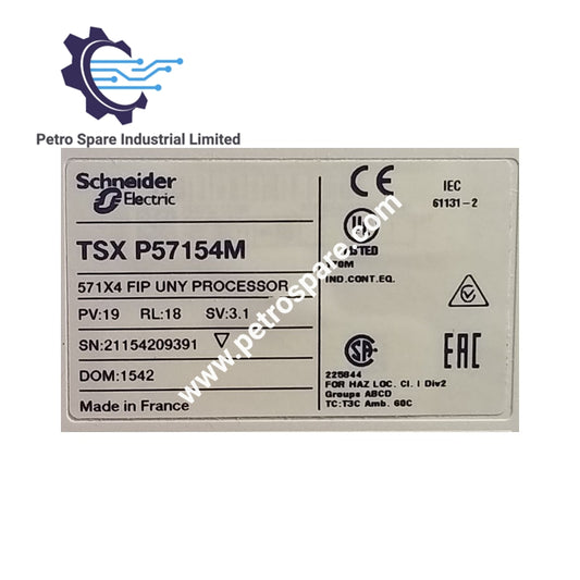 Schneider Modicon Premium TSXP57154M Unity Processor