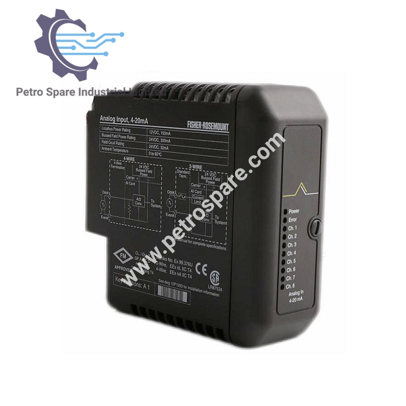 Emerson DeltaV VE4001S2T2B6 Bornier d'entrée discrète 32 canaux