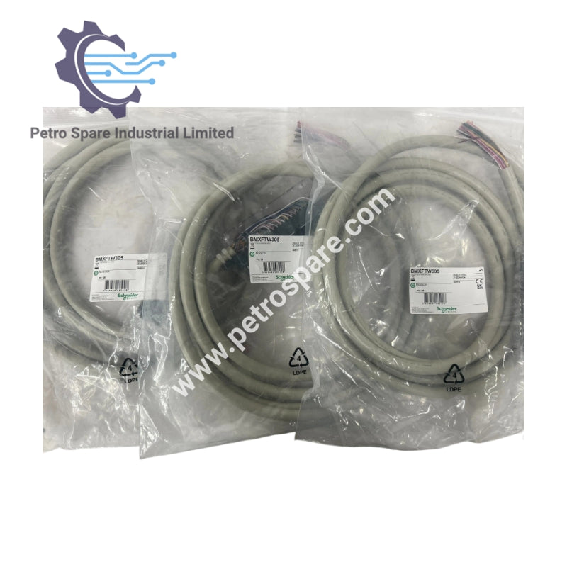 Conjunto de cable preformado Schneider | BMXFTW305 Modicon X80 | Terminal de 40 vías
