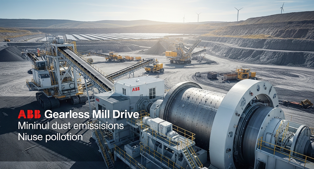 ABB Sets Green Standard with EPD for Gearless Mill Drive Motor