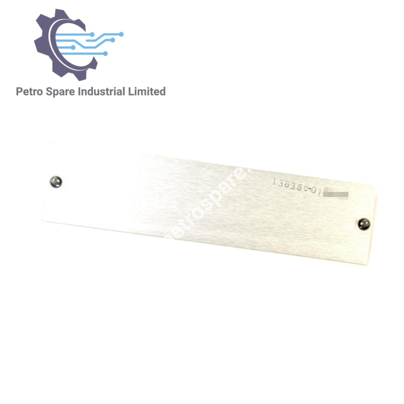 136386-01 | Bently Nevada | Panel Relleno en Blanco