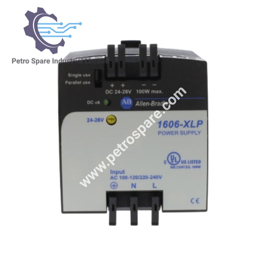 Rockwell Allen-Bradley 1606-XLP100E Power Supply 100W 24VDC 4A