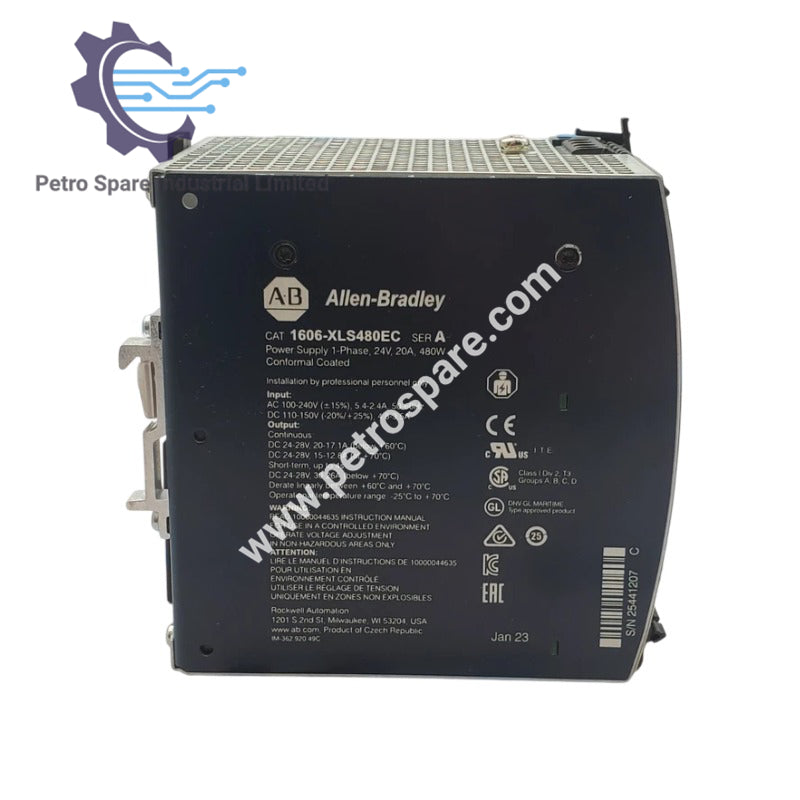 Nguồn điện Allen-Bradley 1606-XLS480EC 24-28V DC, 480 W