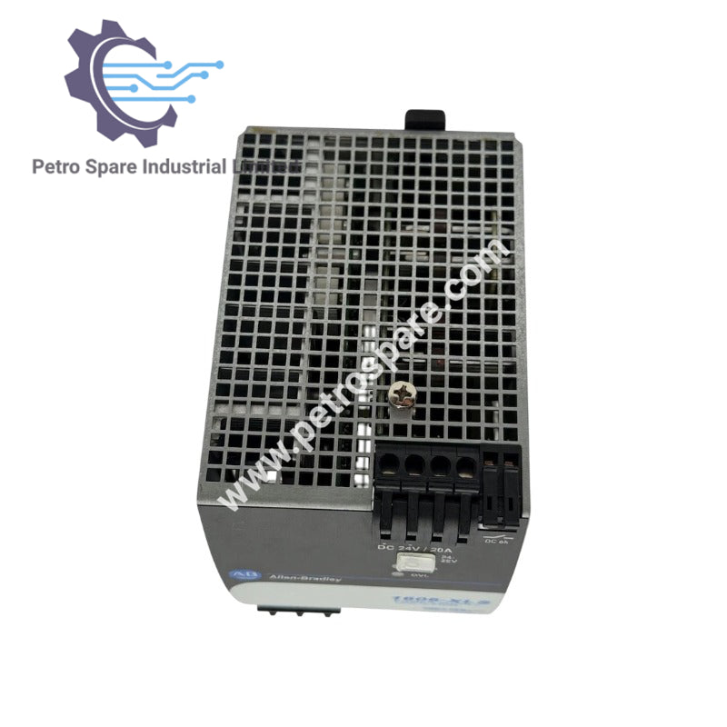منبع تغذیه آلن-برادلی 1606-XLS480E XLS با توان 480 وات، 24 ولت DC و جریان 20 آمپر
