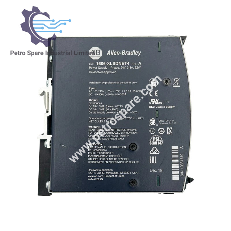 Allen-Bradley 1606-XLSDNET4 - 1606 XLS 4 A Bekalan Kuasa DeviceNet Psy